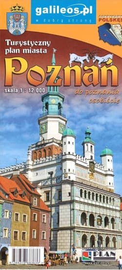 Plan miasta - Poznań 1:12 000 - Praca zbiorowa