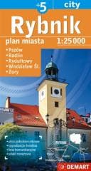 Plan miasta Rybnik +5 1:25 000 DEMART - Praca zbiorowa