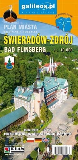 Plan miasta - Świeradów-Zdrój 1:10 000 - Praca zbiorowa
