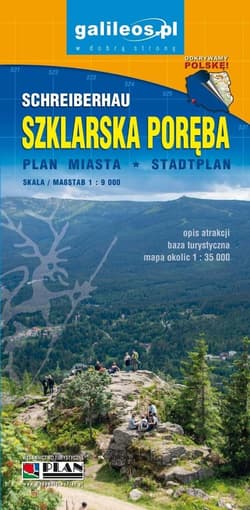 Plan miasta - Szklarska Poręba 1:9 000 - Praca zbiorowa
