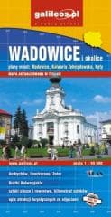 Plan mista - Wadowice i okolice 1:40 000 - Praca zbiorowa
