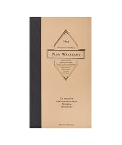 Plan Warszawy 1655 - Opracowanie Zbiorowe