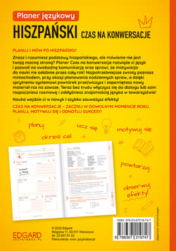 Galeria - zdjęcie nr. 3 - Planer językowy. Hiszpański. Czas na konwersacje