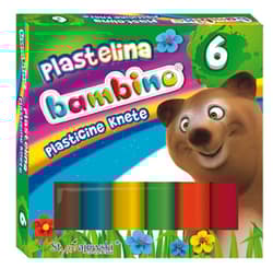 Plastelina 6 KOL Bambino