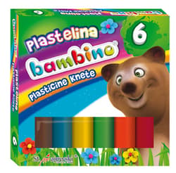 Plastelina 6 KOL Bambino
