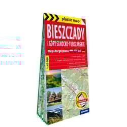 Plastic map Bieszczady i Góry Sanocko-Turczańskie - Praca zbiorowa