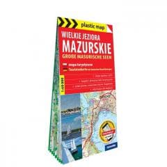 Plastic map Wielkie Jeziora Mazurskie 1:60 000 - Praca zbiorowa