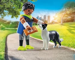 Galeria - zdjęcie nr. 3 - Playmobil Biegacz z border collie 71740