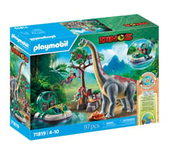 Playmobil Brachiozaur z poduszkowcem 71819