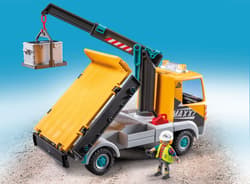 Galeria - zdjęcie nr. 3 - Playmobil Ciężarówka budowlana z dźwigiem 71750
