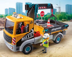 Galeria - zdjęcie nr. 4 - Playmobil Ciężarówka budowlana z dźwigiem 71750