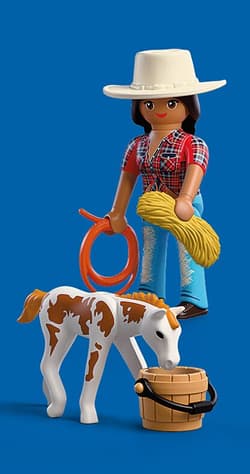 Galeria - zdjęcie nr. 2 - Playmobil Duo Pack Kowbojka ze źrebakiem 72026