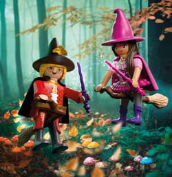 Galeria - zdjęcie nr. 2 - Playmobil DuoPack Czarownica i czarodziej 72023