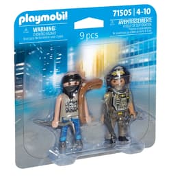 Playmobil DuoPack Jednostka specjalna i bandyta 71505