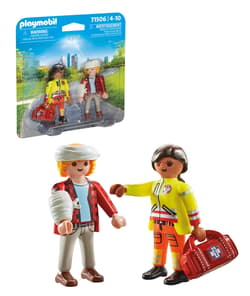 Galeria - zdjęcie nr. 2 - Playmobil DuoPack Sanitariusz z pacjentem 71506