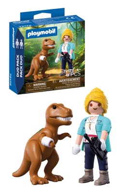 Galeria - zdjęcie nr. 2 - Playmobil DuoPack T-Rex z badaczem 72172