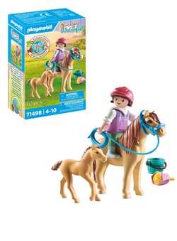 Galeria - zdjęcie nr. 2 - Playmobil Dziecko z kucykiem i źrebakiem 71498