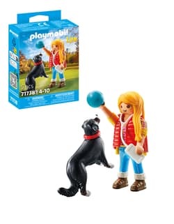 Galeria - zdjęcie nr. 3 - Playmobil Dziewczynka z psem pasterskim 71738
