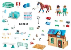 Galeria - zdjęcie nr. 3 - Playmobil Hipoterapia i lecznica zwierząt 71352