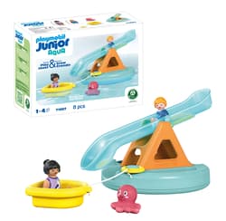 Galeria - zdjęcie nr. 2 - Playmobil JUNIOR AQUA Pływająca wyspa ze zjeżdżalnią 71687
