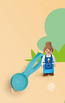 Galeria - zdjęcie nr. 2 - Playmobil JUNIOR: Lodziarnia z piasku 72006