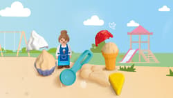 Galeria - zdjęcie nr. 2 - Playmobil JUNIOR: Lodziarnia z piasku 72006