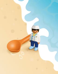 Galeria - zdjęcie nr. 5 - Playmobil JUNIOR Piekarnia z piasku 72005