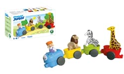 Galeria - zdjęcie nr. 3 - Playmobil JUNIOR: Pociąg ze zwierzętami 72084