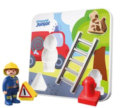 Galeria - zdjęcie nr. 4 - Playmobil JUNIOR: Puzzle Straż pożarna 72088