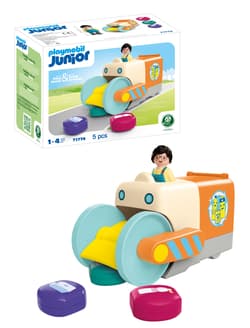 Galeria - zdjęcie nr. 5 - Playmobil JUNIOR Śmieciarka do sortowania odpadów 71774
