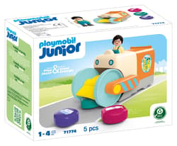 Playmobil JUNIOR Śmieciarka do sortowania odpadów 71774