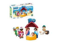 Galeria - zdjęcie nr. 2 - Playmobil JUNIOR Stajenka Bożonarodzeniowa 72001