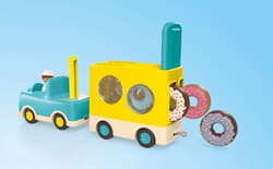 Galeria - zdjęcie nr. 3 - Playmobil JUNIOR Szalony Donut Truck z funkcją układania i sortowania 71702
