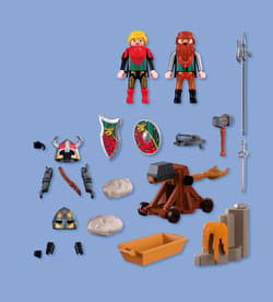 Galeria - zdjęcie nr. 4 - Playmobil Katapulta rycerza herbu Lew 72117