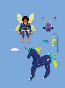 Galeria - zdjęcie nr. 5 - Playmobil Kolekcjonerski jednorożec Moonlight z wróżką 72217