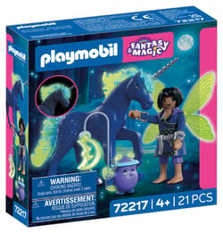 Playmobil Kolekcjonerski jednorożec Moonlight z wróżką 72217