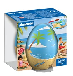 Playmobil Kreatywne jajko Wakacje na plaży 72101