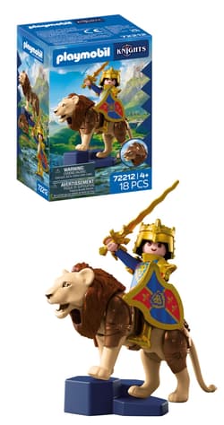 Galeria - zdjęcie nr. 3 - Playmobil Lew ze złotym rycerzem 72212