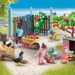 Galeria - zdjęcie nr. 2 - Playmobil Mała kurza ferma w ogródku Tiny House 71510