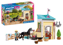 Galeria - zdjęcie nr. 2 - Playmobil Mała stajnia z kowalem 72131