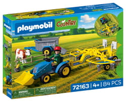Playmobil Mały ciągnik z przetrząsarką do siana 72163