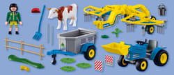 Galeria - zdjęcie nr. 3 - Playmobil Mały ciągnik z przetrząsarką do siana 72163