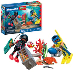 Galeria - zdjęcie nr. 3 - Playmobil Nurek policyjny ze skarbem 72078