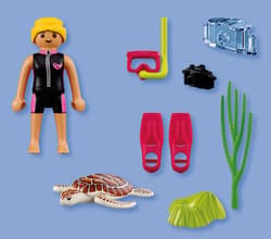 Galeria - zdjęcie nr. 4 - Playmobil Nurek z żółwiem 72151