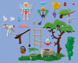 Galeria - zdjęcie nr. 4 - Playmobil Ogród wróżki z młodym jednorożcem 72215