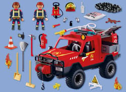 Galeria - zdjęcie nr. 5 - Playmobil Pickup strażacki 72194