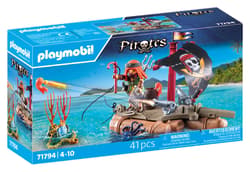 Playmobil Piracka tratwa ze skarbem 71794