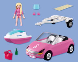 Galeria - zdjęcie nr. 4 - Playmobil PLAYMOBIL Barbie Kabriolet 72123