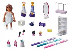 Galeria - zdjęcie nr. 3 - Playmobil PLAYMOBIL Color Zestaw do projektowania mody 71373