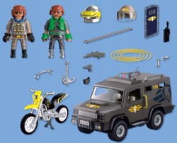 Galeria - zdjęcie nr. 2 - Playmobil Pojazd taktyczny SWAT 72066